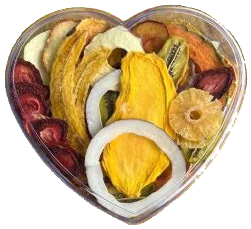 مخلوط میوه خشک (طرح قلب)